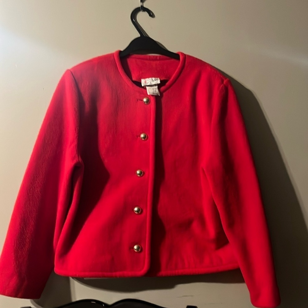 Vintage Red Sweater